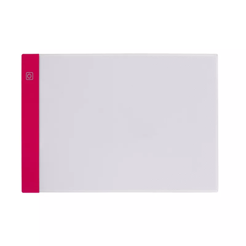 Diamond Painting - Lysplade A4 med rød kant thumbnail