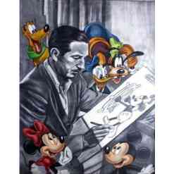 Walt Disney med figurer - Diamond Paint