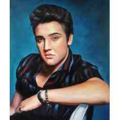 Elvis portræt - Diamond Paint