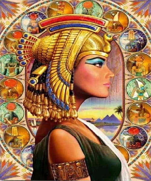 Diamond Painting - Egyptisk Farao - Dame thumbnail
