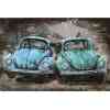 2 blå Volkswagen Bobler i diamond paint