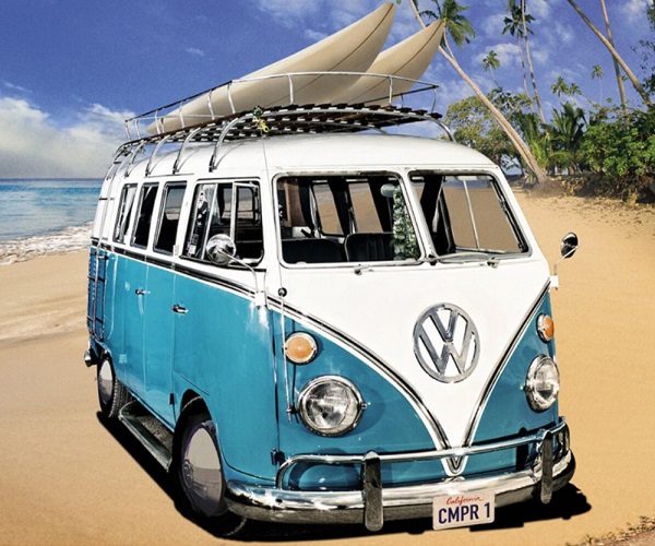 Diamond Painting - Blå Volkswagen bus thumbnail