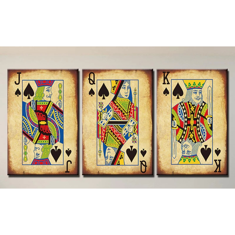 Spillekort - 3-delt thumbnail