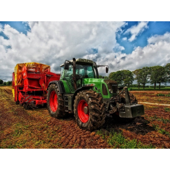 Ferndt traktor i diamond paint