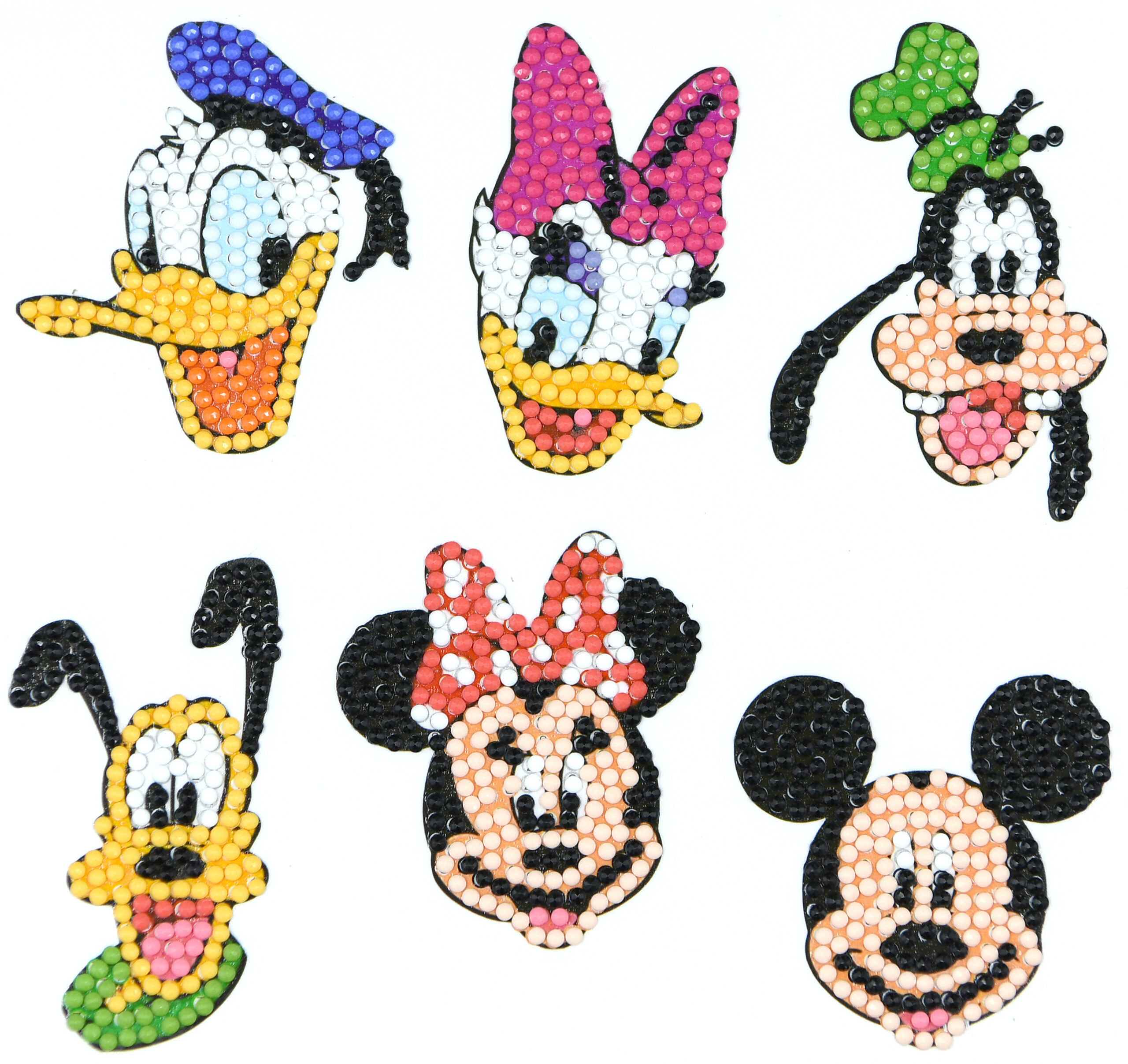 Diamond Painting - Klistermærker med Disney-figurer (6 stk.) thumbnail