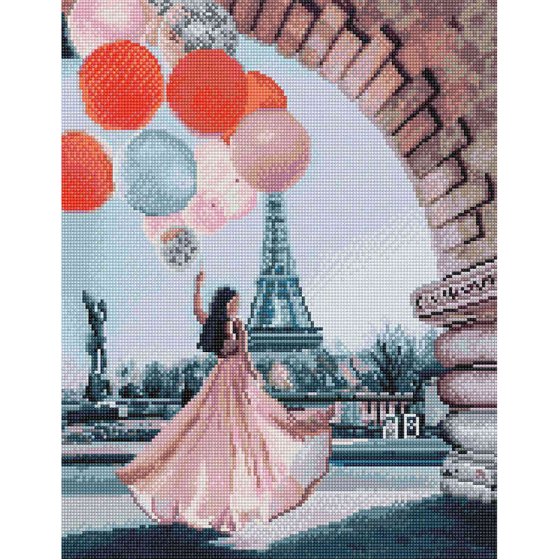 Paris med balloner