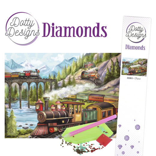 Diamond Painting - Trains thumbnail