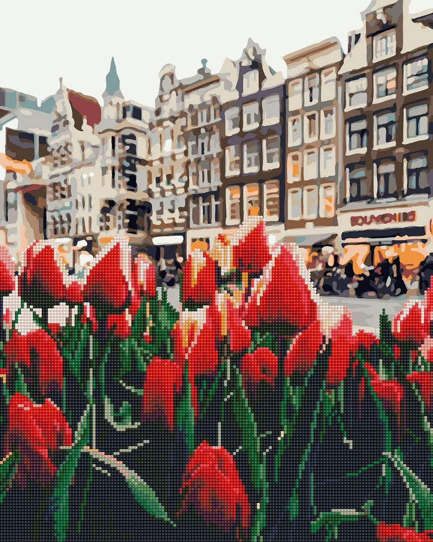 Diamond Painting - Tulips Amsterdam - Kombineret thumbnail