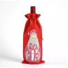 Flaskeholder med julegave - diamond paint