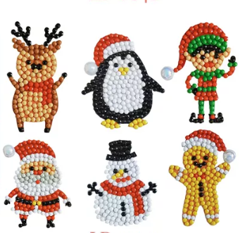 Klistermærker med julemotiver (A) thumbnail