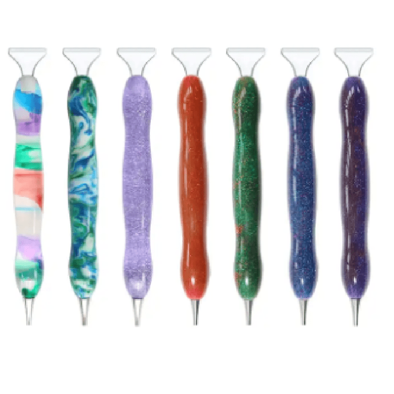 Stor Marmoreret pen med 7 udskiftelige spidser thumbnail