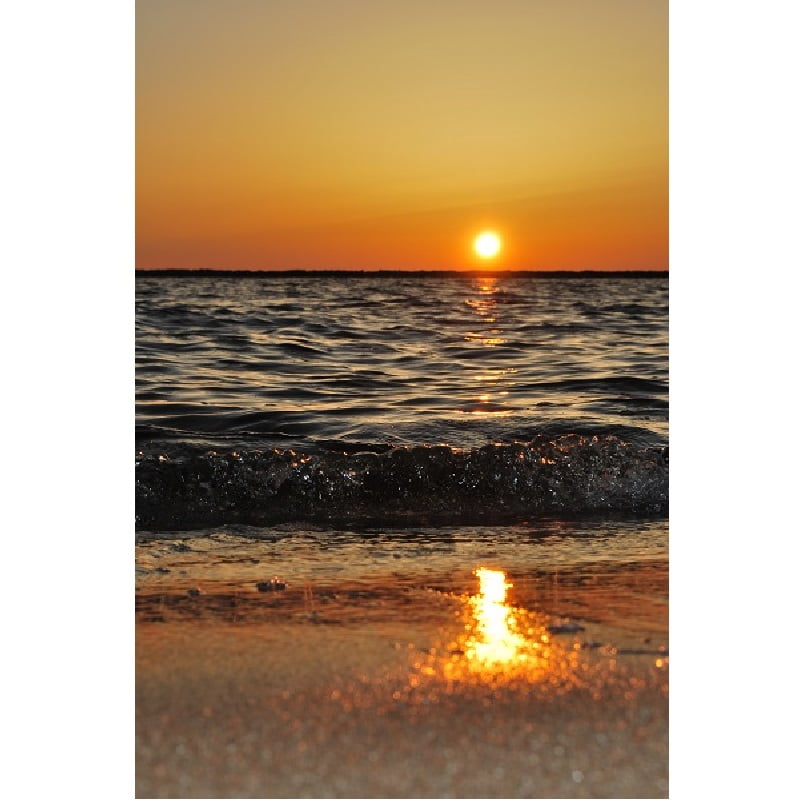 Strand med solnedgang thumbnail