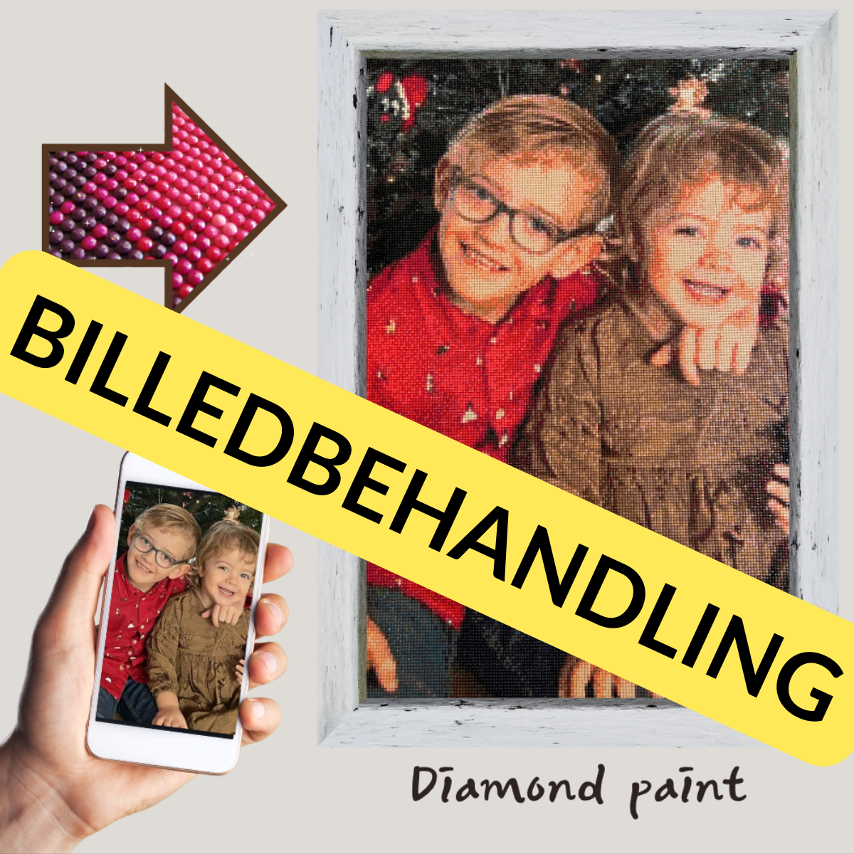 Diamond Painting - Billedbehandling thumbnail