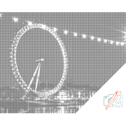 Mal med Prikker - London Eye