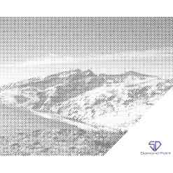 Mal med Prikker - Bjerget Mount Mulhacen