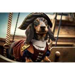 Pirat-hund - Premium