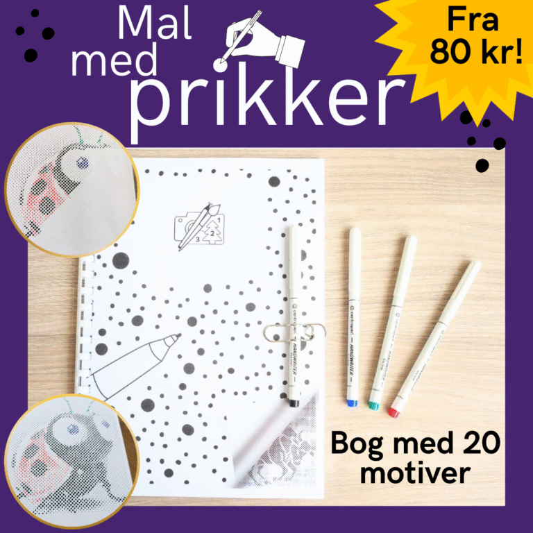 Prikkebog med 20 motiver